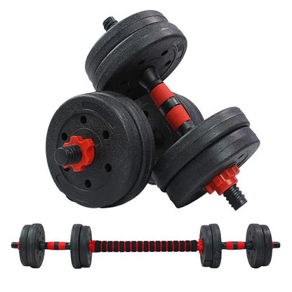 Set Mancuernas Ajustables Y Barra Armable