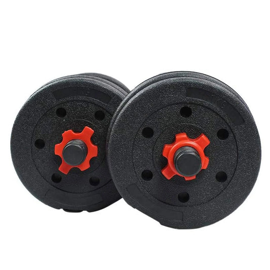 Set Mancuernas Ajustables Y Barra Armable