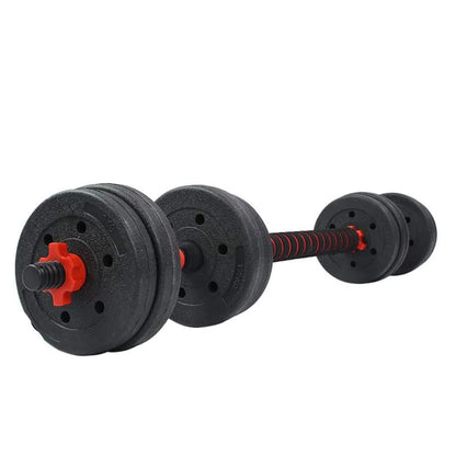 Set Mancuernas Ajustables Y Barra Armable